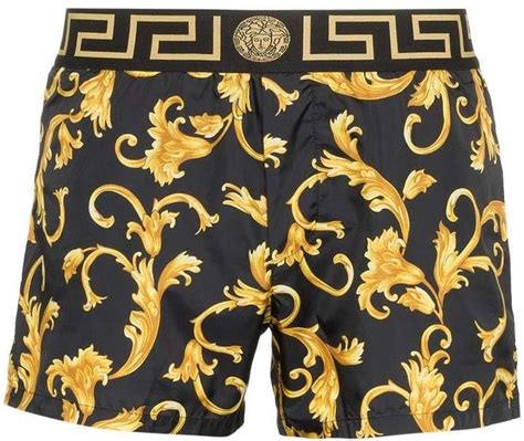 Versace swim trunks size chart